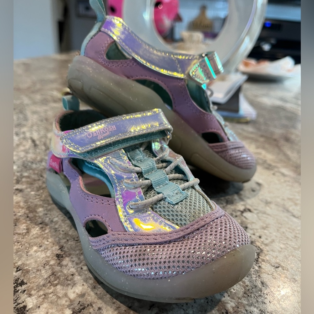 Two Pair Size 8 Toddler Sandals